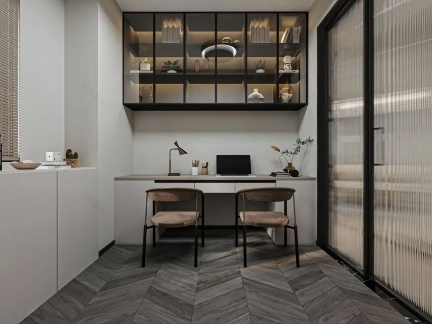 西安湖居笔记简约现代家丨中国西安丨西安大小空间设计-41