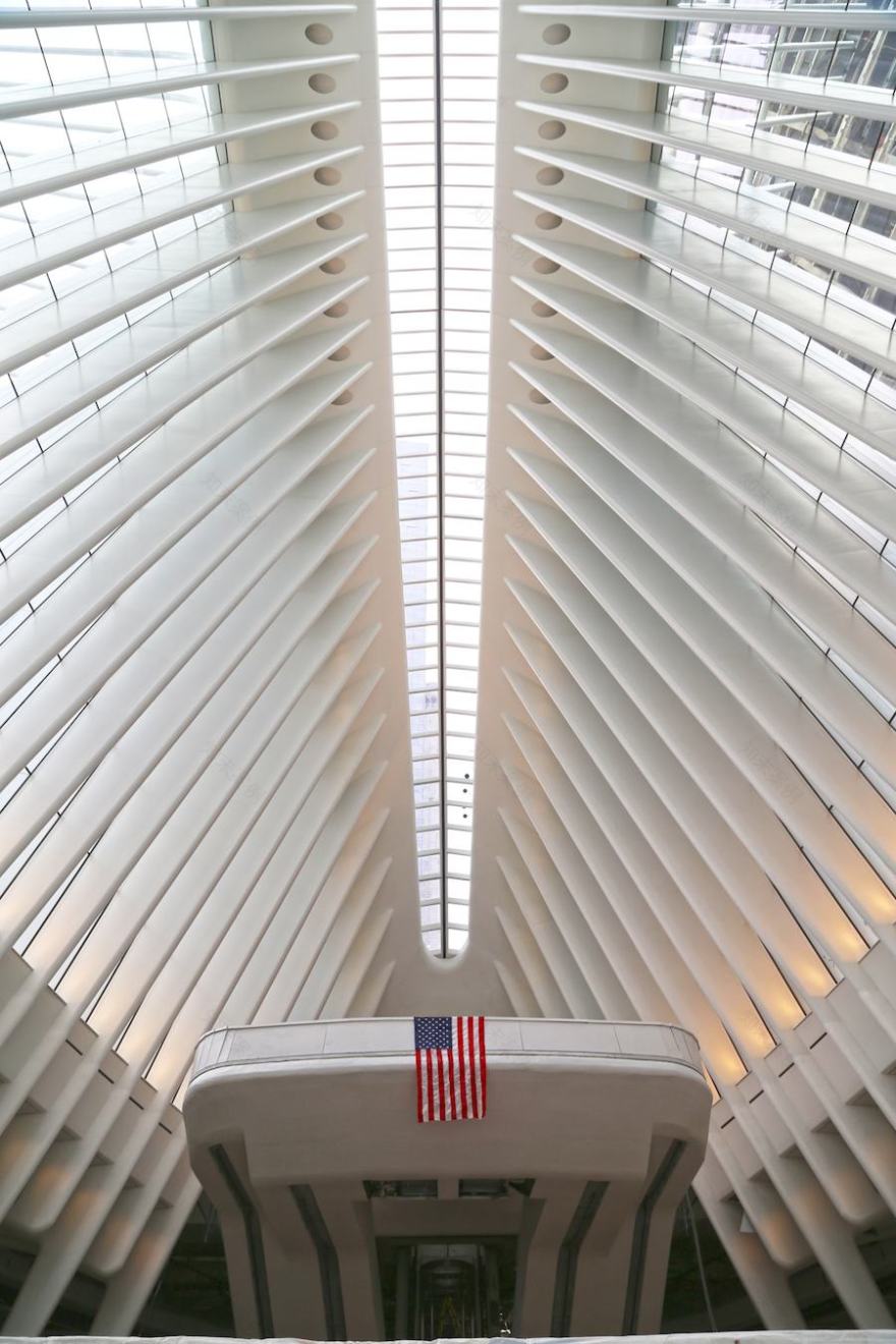 世界贸易中心交通枢纽(WTC transportation hub)丨美国曼哈顿丨Santiago Calatrava-14