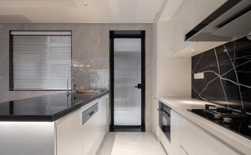 拆墙扩厅,110㎡简约设计师之家-27