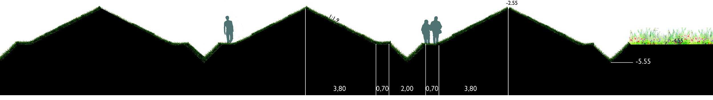 阿姆斯特丹机场公园 | 噪音降解的景观艺术-3
