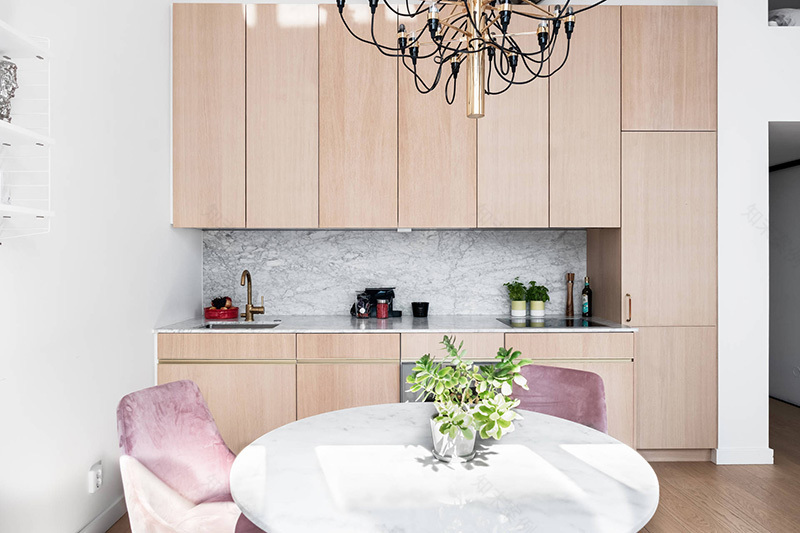 斯德哥尔摩 43 平米开放式公寓,设计巧藏卧室-5