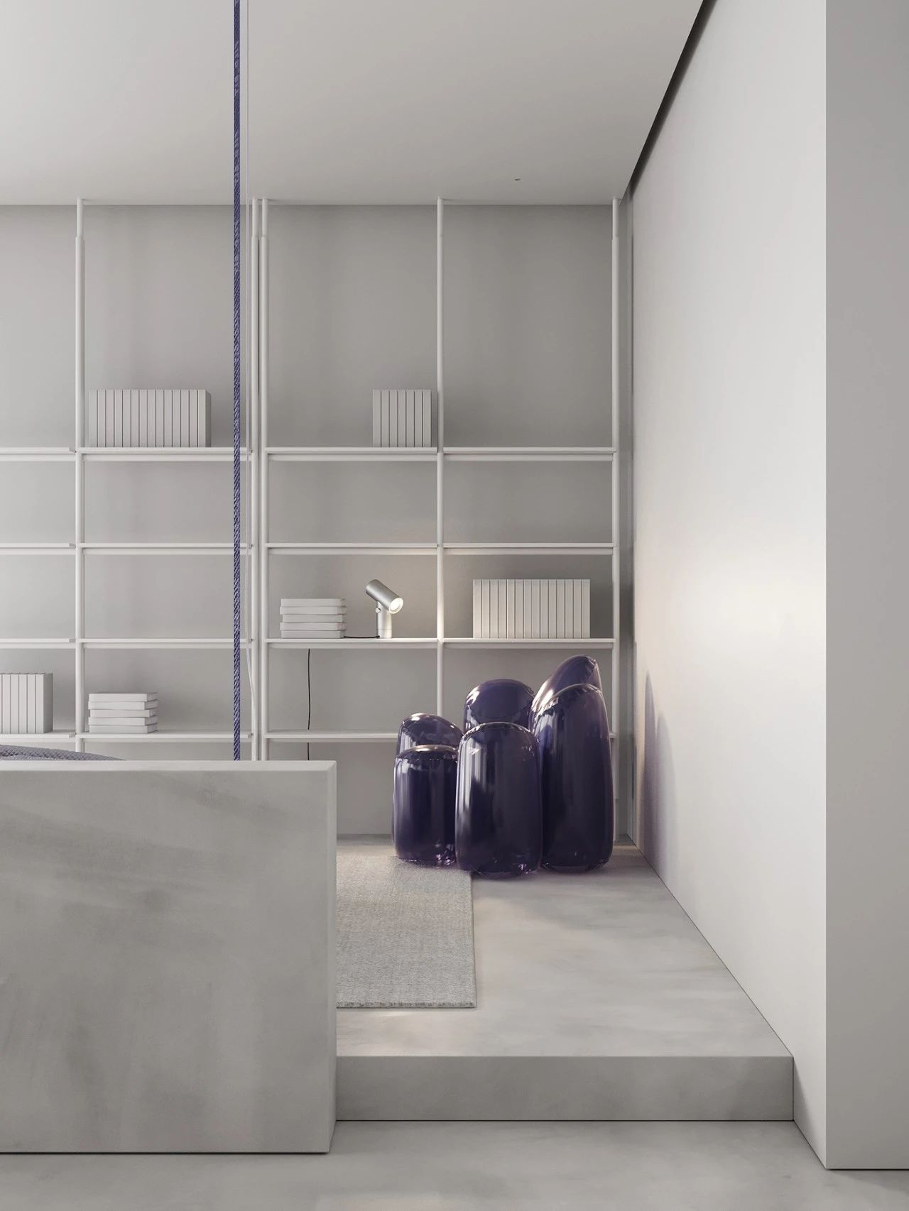 单色极简主义表达 · VIAN AA 内部设计丨俄罗斯顿河畔罗斯托夫丨Aleinikova Alina-52