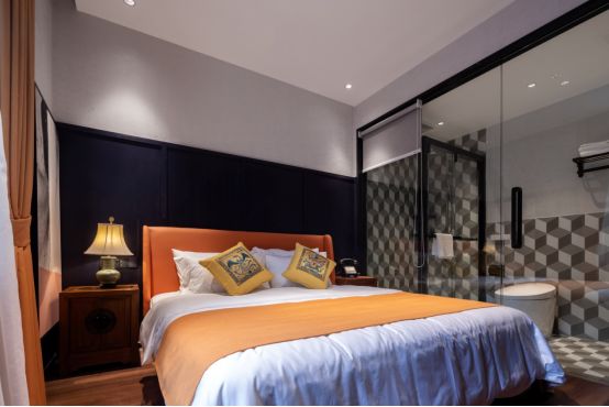 常熟老城区《日斜林西》民宿 | 新中式风格融入江南风情-63