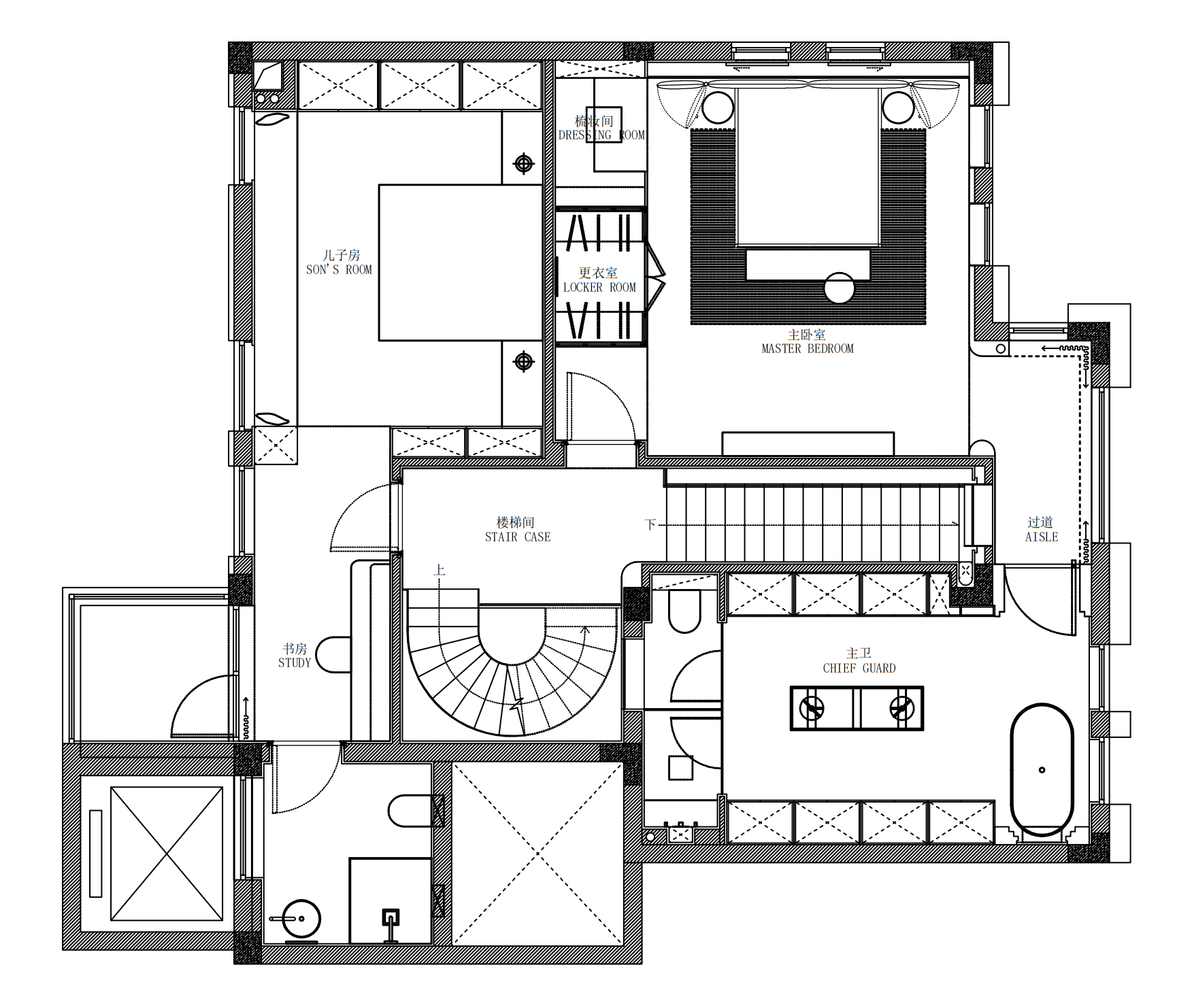 浙江360m²克制与温柔丨中国温州丨柒筑空间设计,侑光软装设计-91