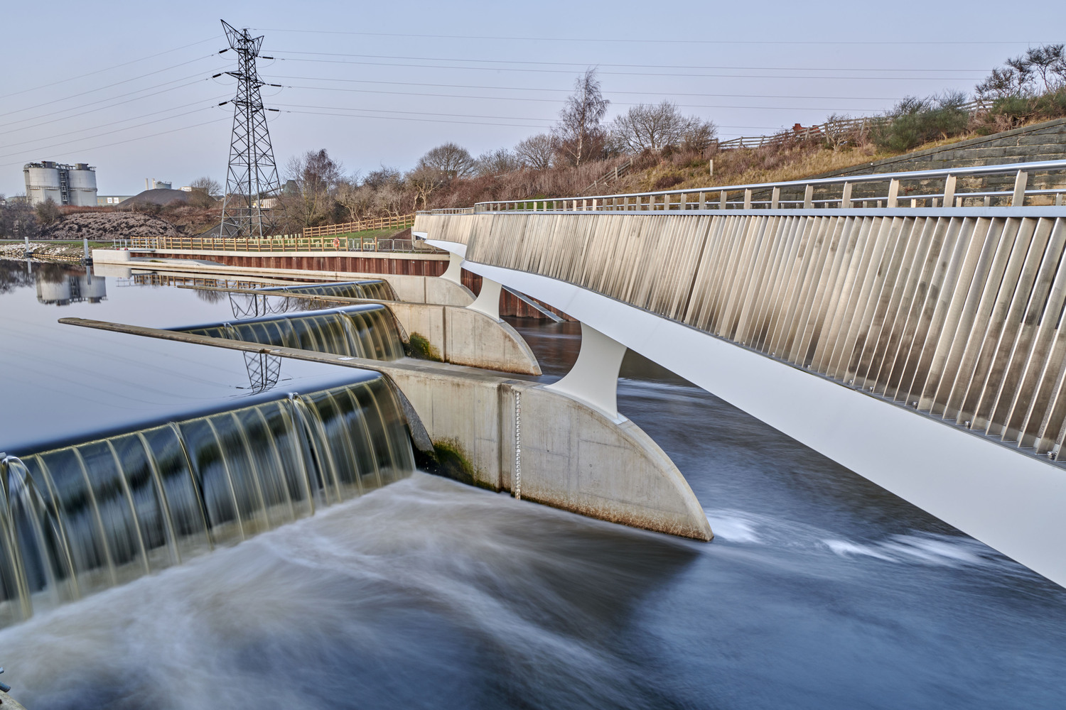 Knostrop Weir Foot - Cycle Bridge  Knight Architects-33