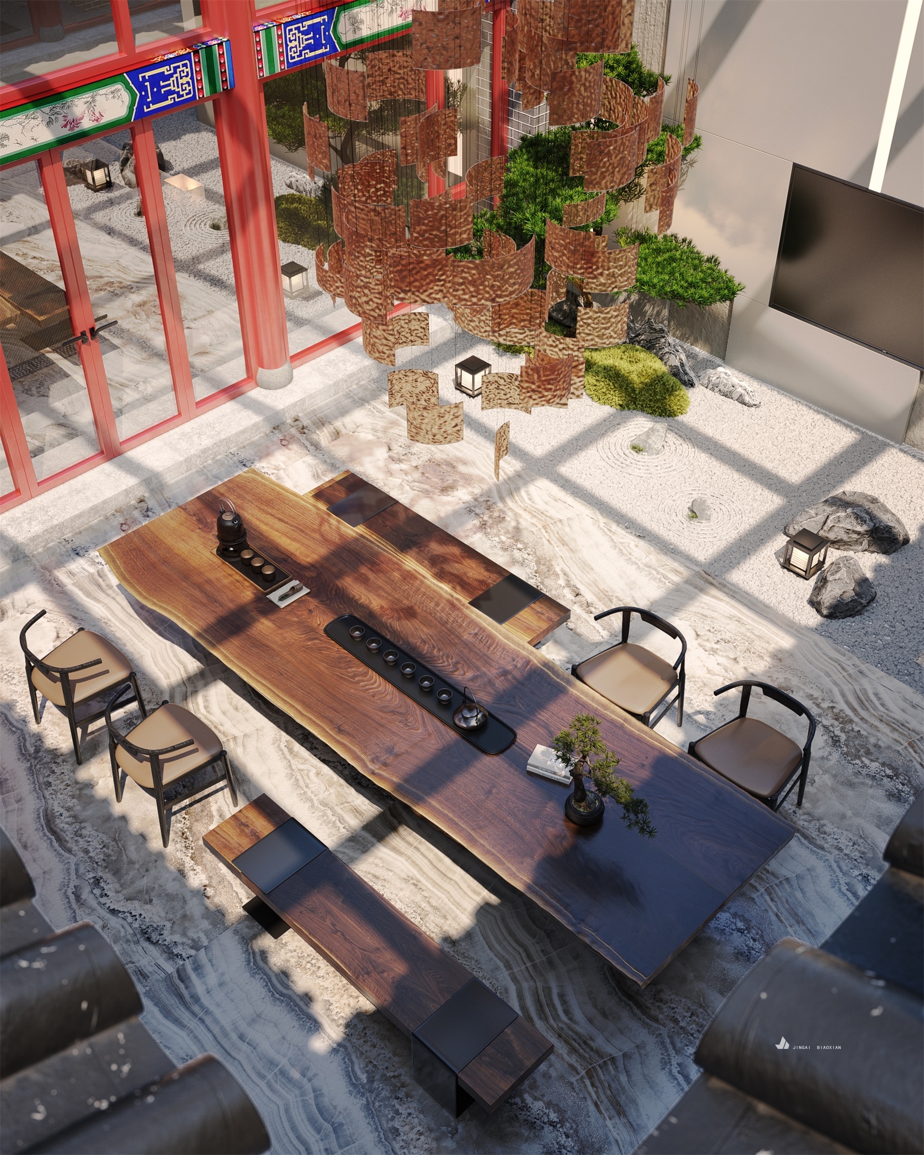 四合院 简中宋式风格-36