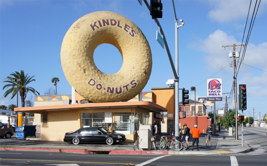 洛杉矶巨型甜甜圈自行车之旅相关店铺建筑丨美国洛杉矶丨Henry Goodwin,Richard Bradshaw等-7