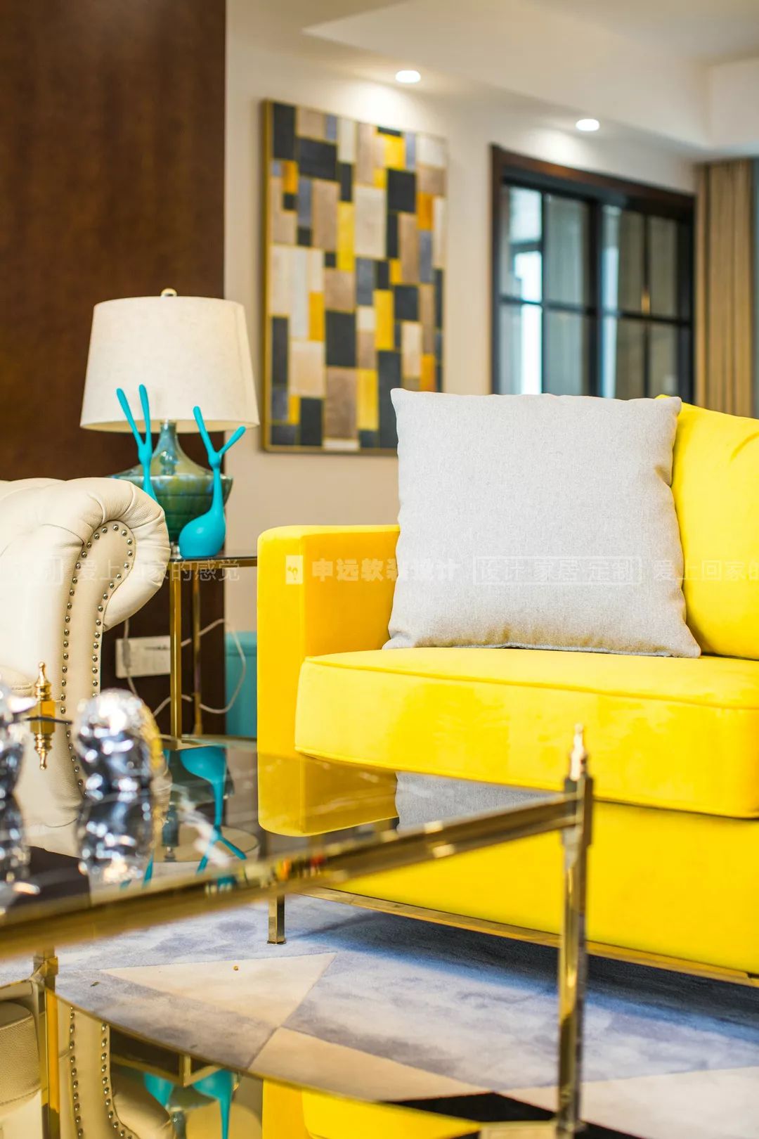 【申远软装百套实景案例】海琪园 119㎡ 现代轻奢-18