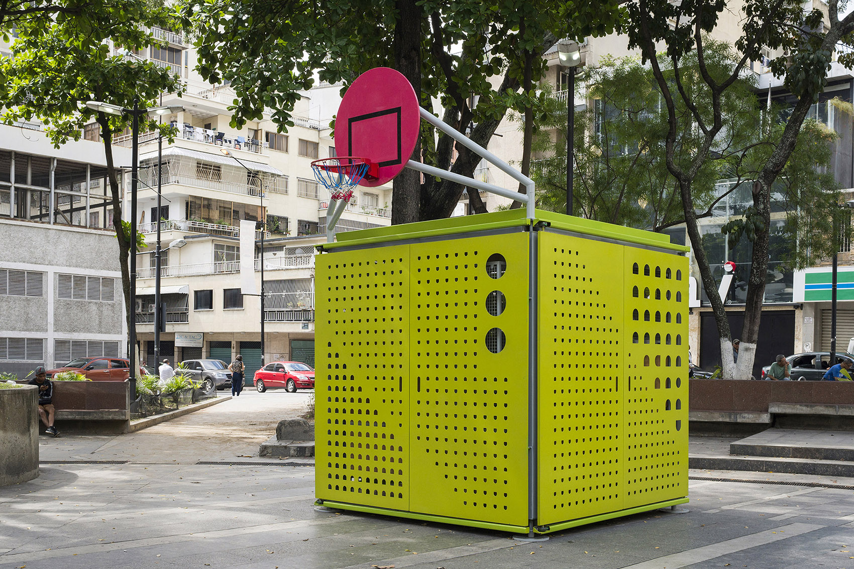 委内瑞拉Catalyst Cube城市空间装置-6