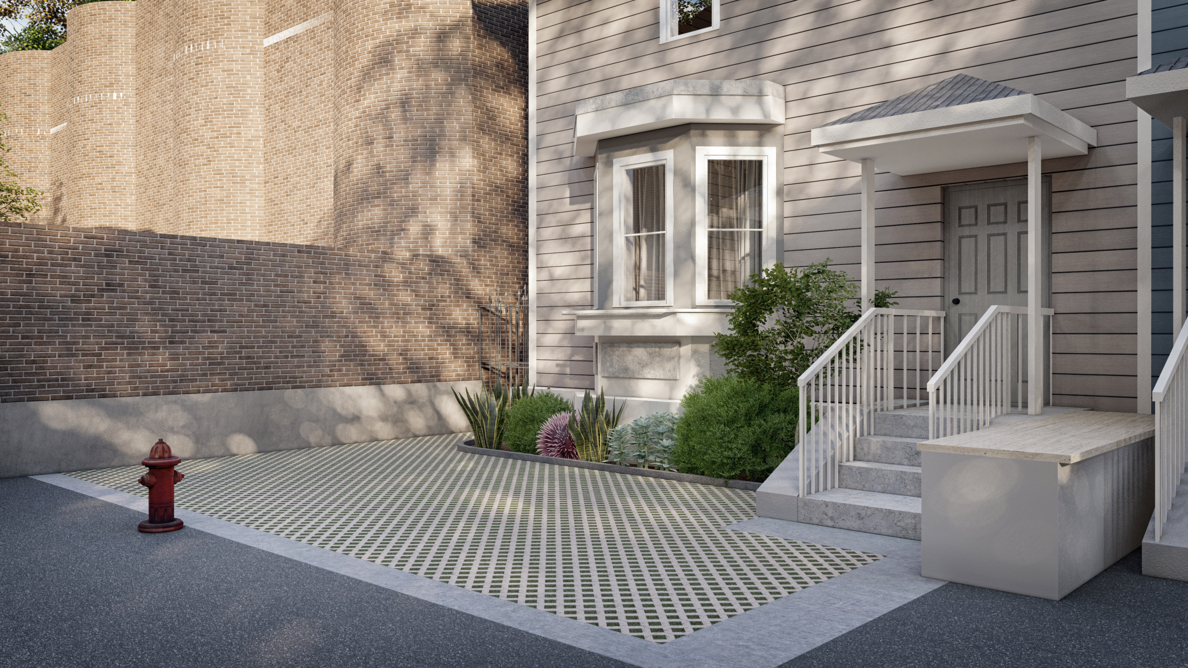 11 学校街·居民前院-7