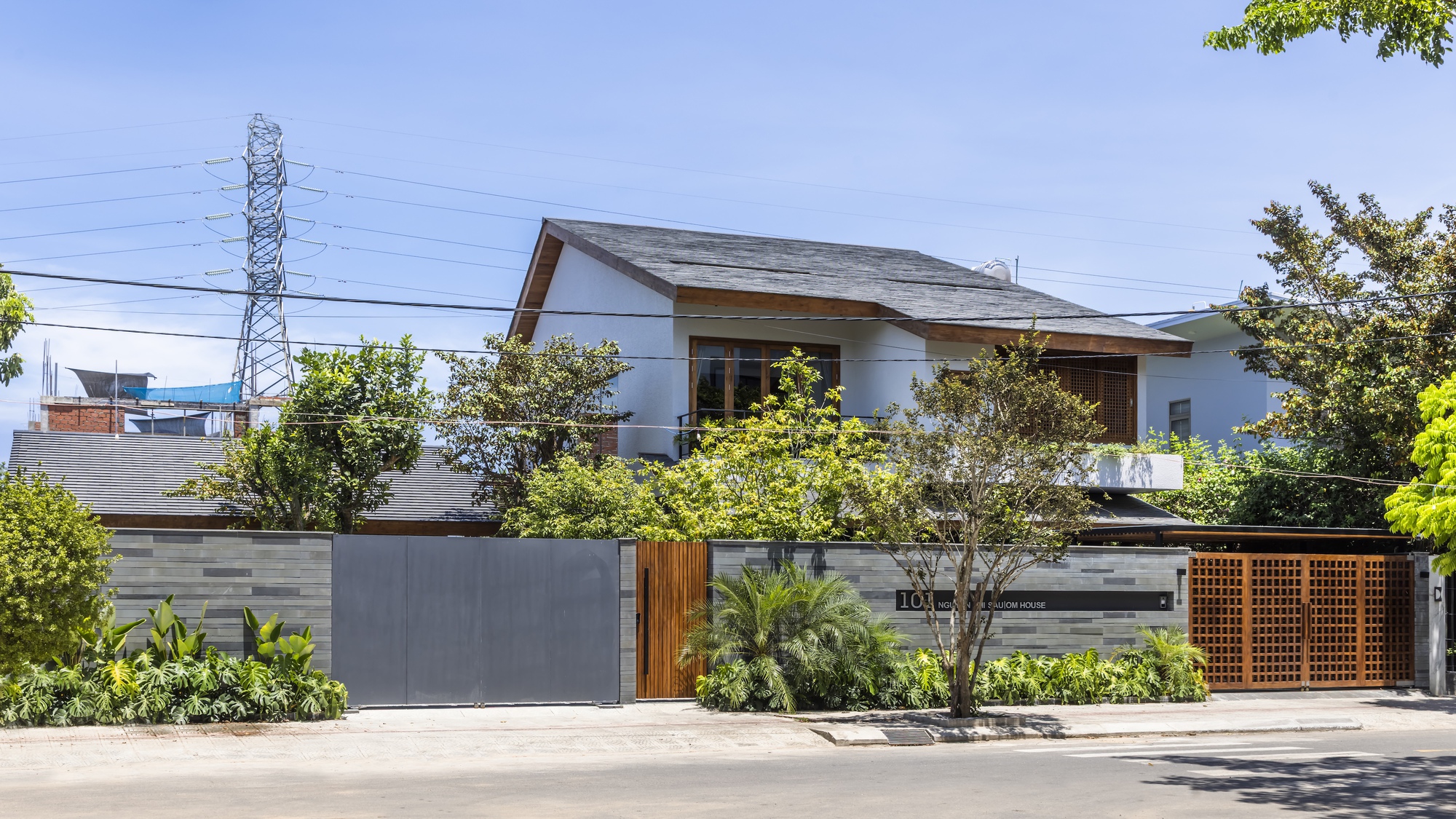 别墅庭院丨越南丨AN NAM Architecture-38