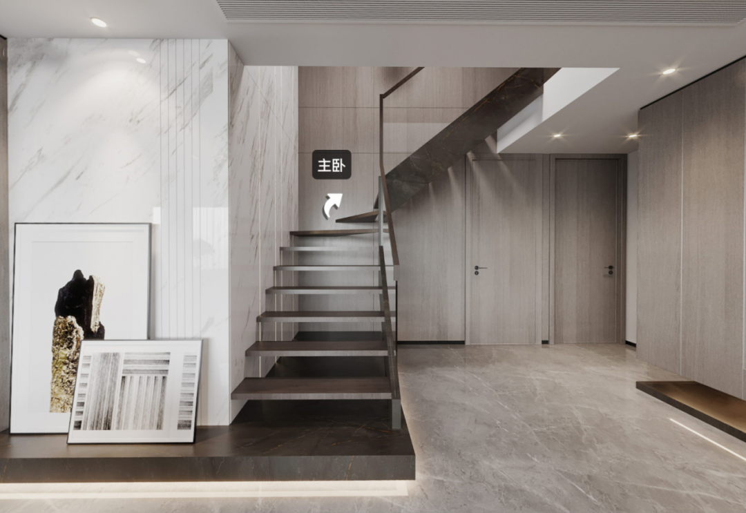 温州碧桂园珑悦 180m²现代简约之家,诠释高级灰的魅力-62