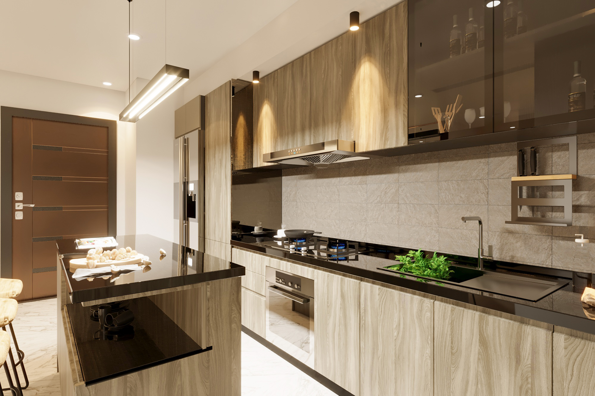 3D Interior Apartment Modern 2022-12