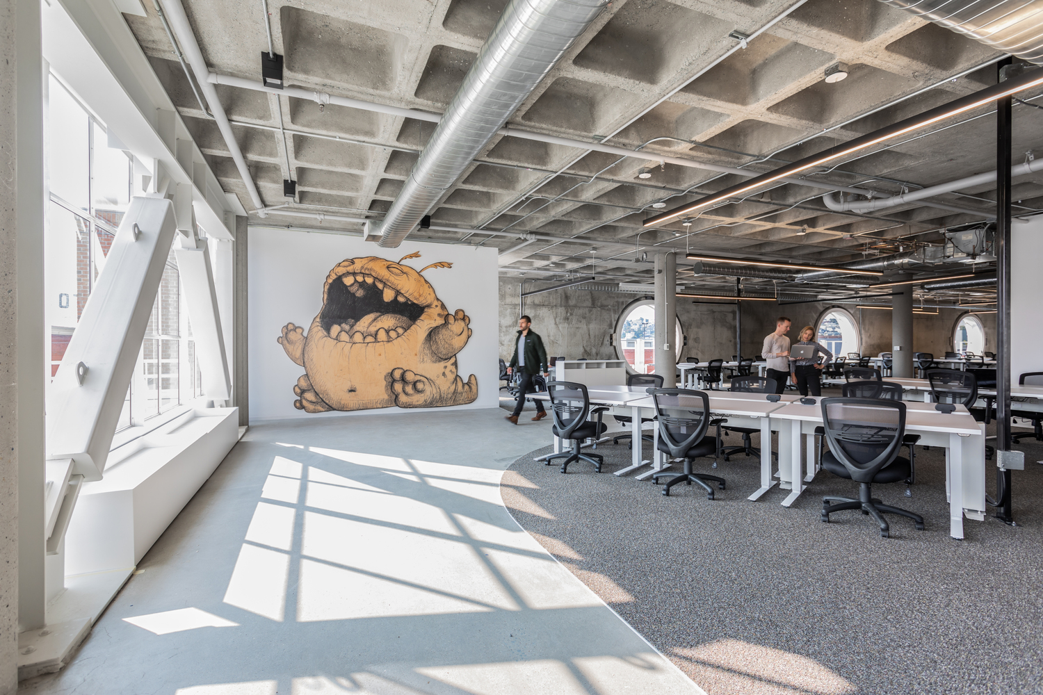 Gensler 打造 42000 英尺的 Patreon 办公室-13