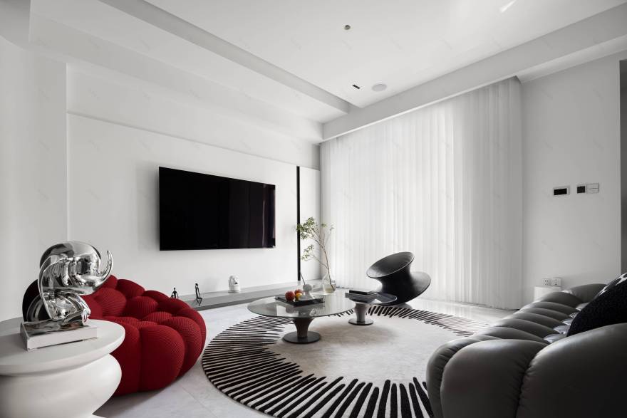 现代极简主义住宅设计丨HZ 高端设计事务所,逸品装饰-7