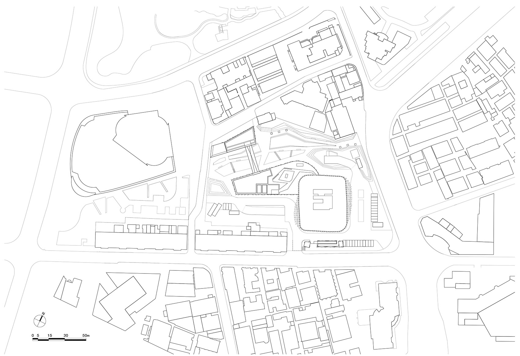 上海虹口SOHO / 隈研吾建筑都市设计事务所-21