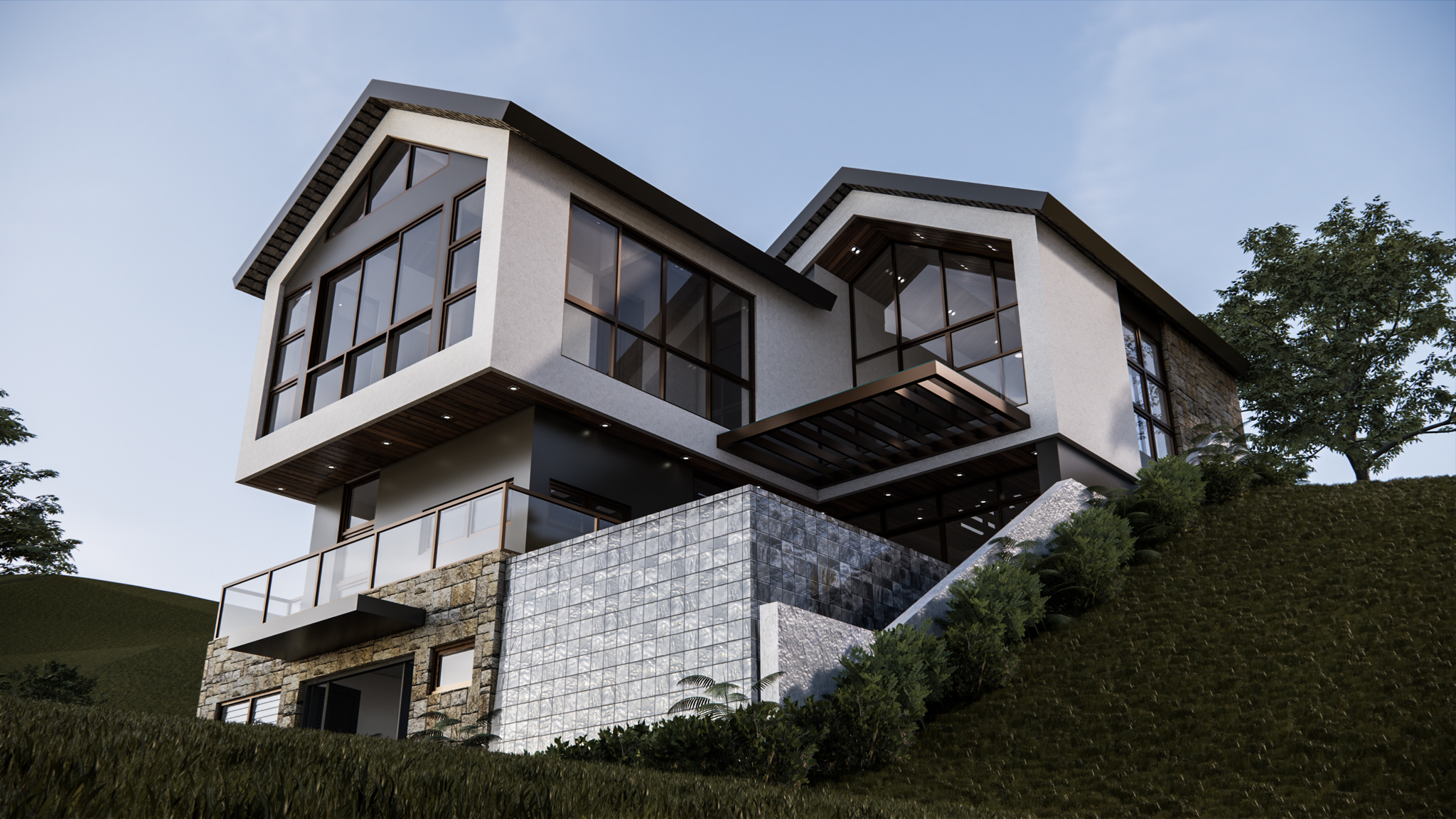 峡谷森林别墅-6