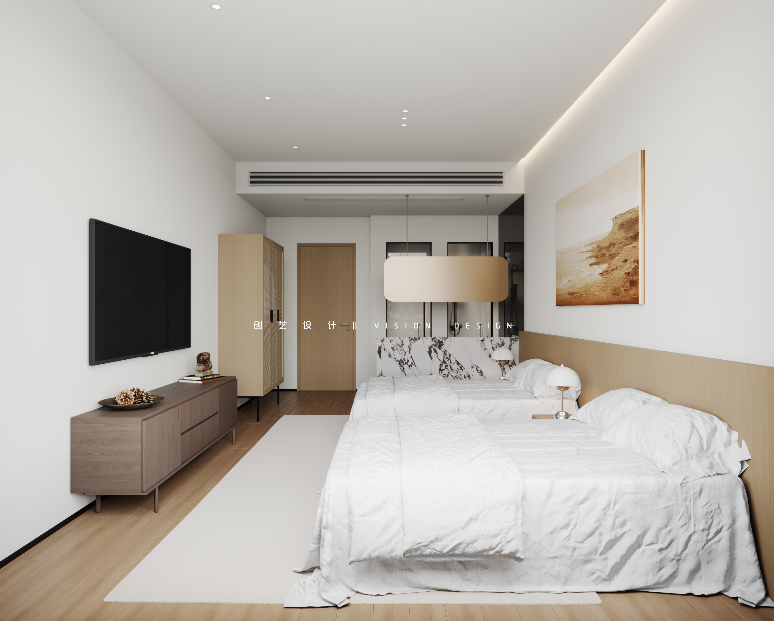 谷韵山乡/民宿酒店/3D效果图-3