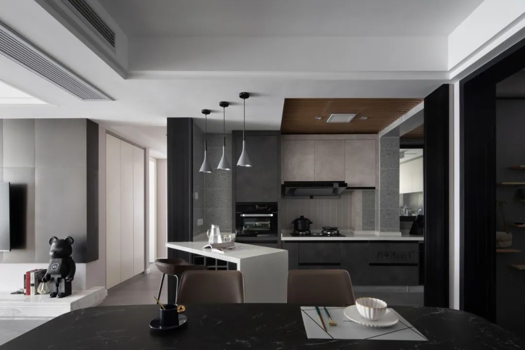 现代长沙住宅,方平米设计诠释舒适生活美学-35