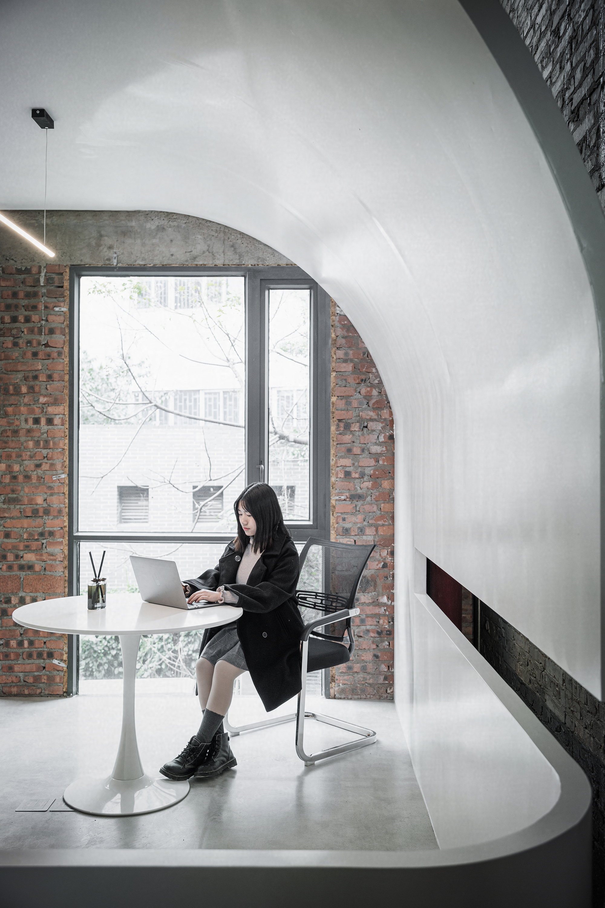 旧工厂办公室翻新丨中国重庆丨Qing Studio-38