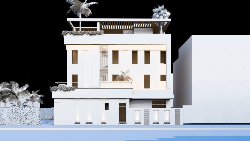 科威特现代当代别墅-40