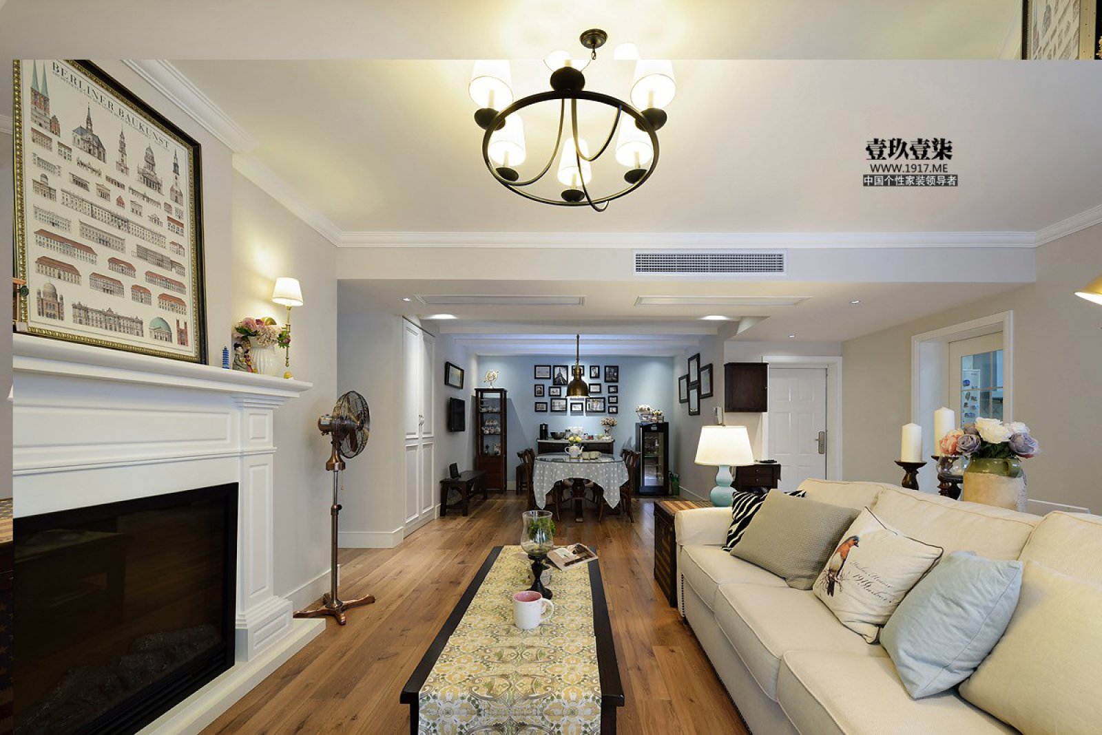 140㎡美式住宅设计-5