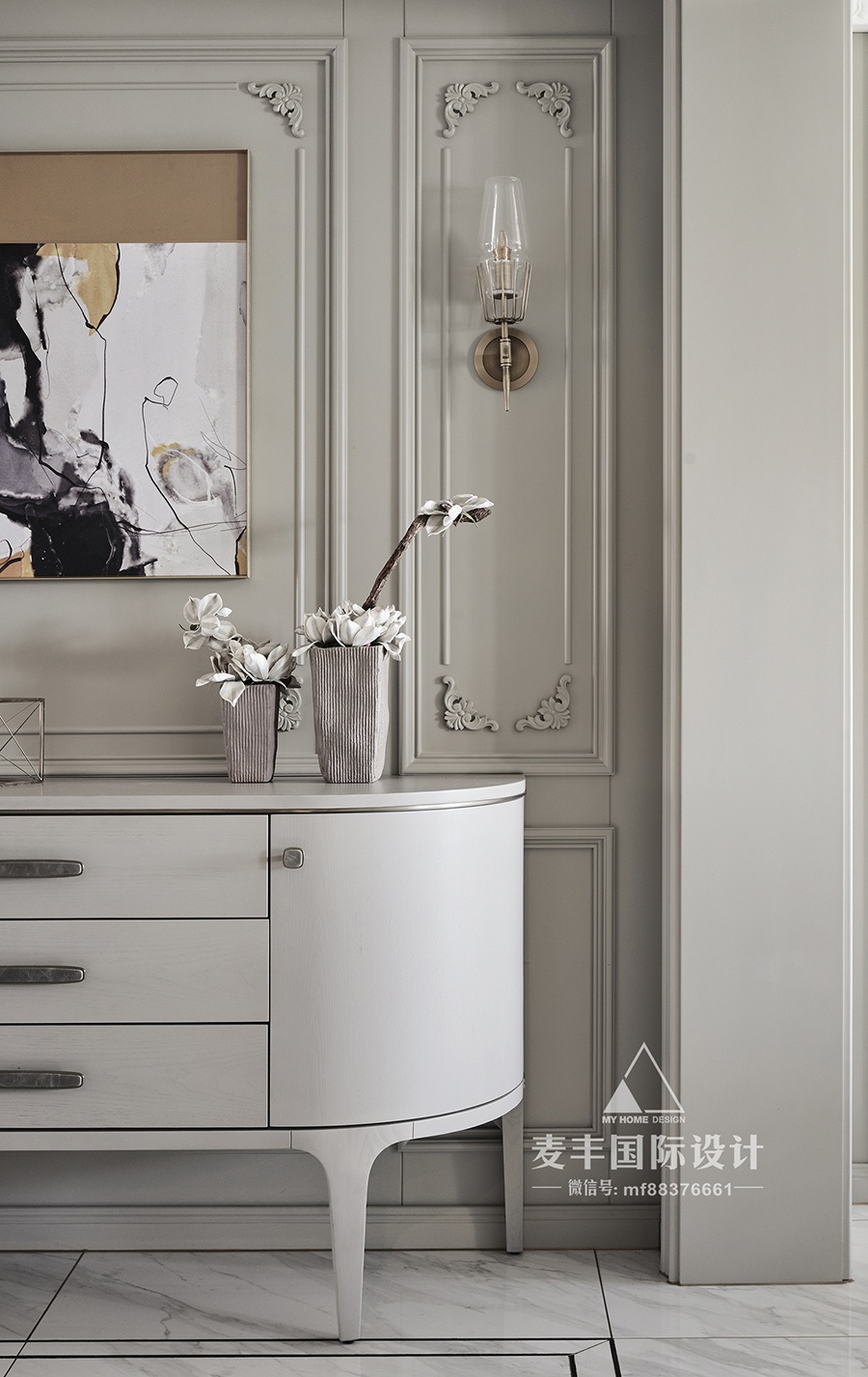 东方星城 130㎡法式轻奢住宅丨麦丰国际设计-0