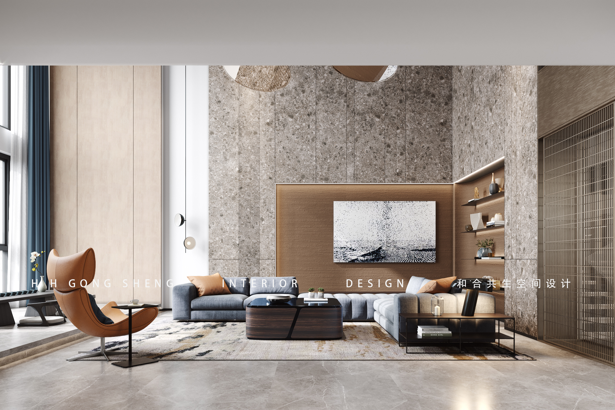 和合共生作品-别墅公共设计-6