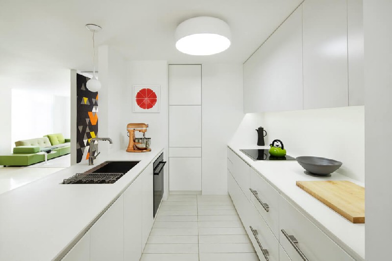 波士顿特洛伊时尚两居室公寓设计丨美国波士顿丨Over  Under建筑团队-8