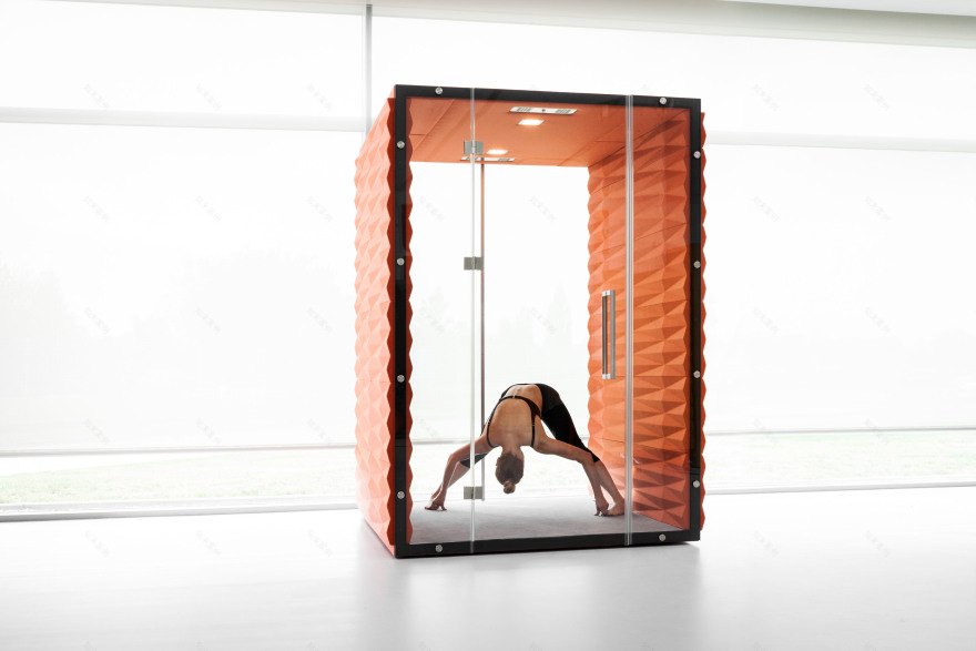 Vank's soundproof pods offer private workspaces for open-plan offices-6