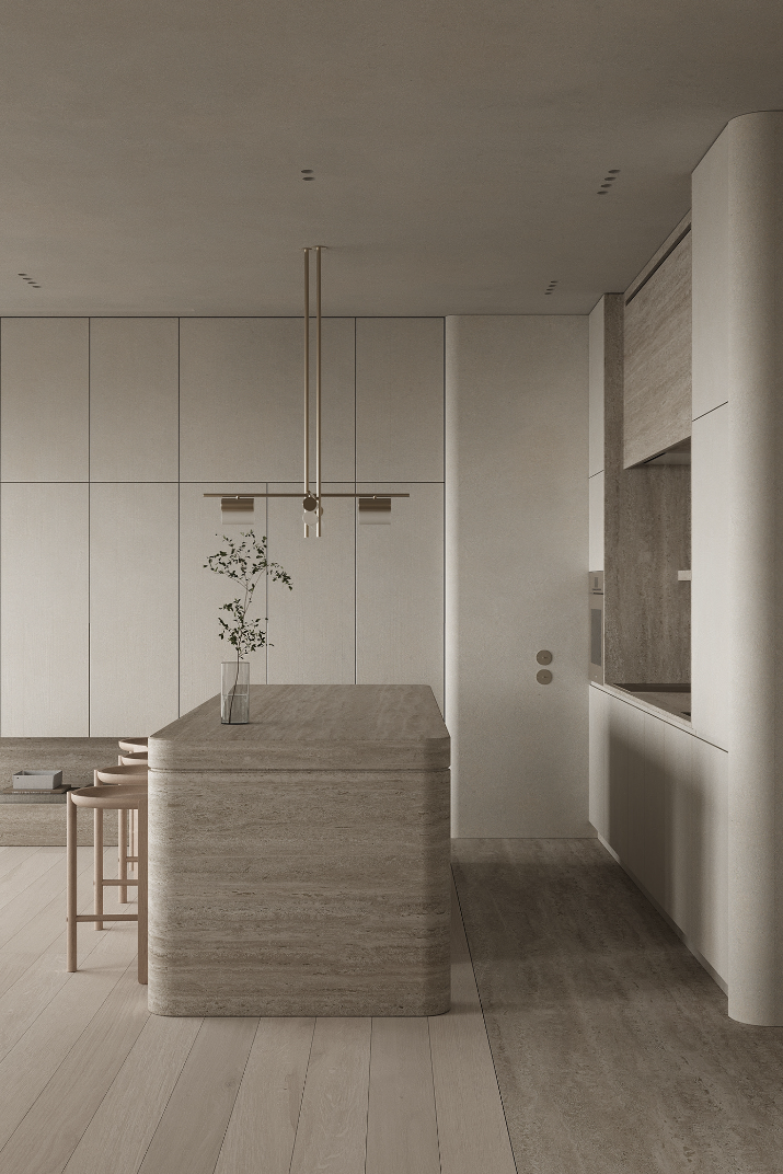 96㎡ 奶油侘寂风-12