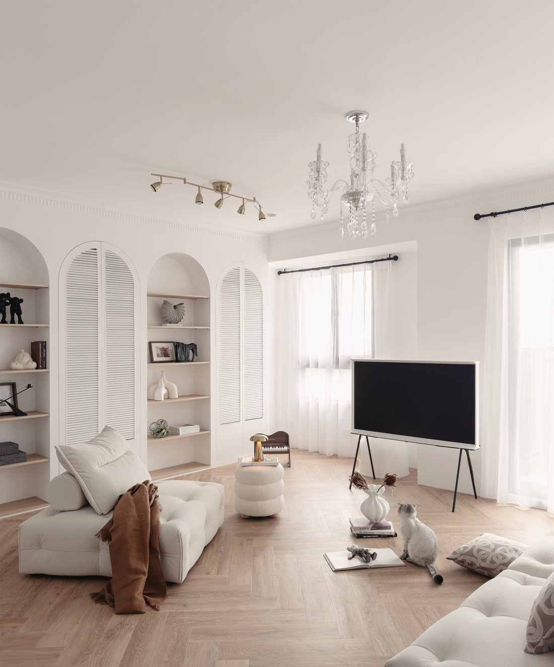 餐厨一体化+客厅全开放，打造互动式的家-13