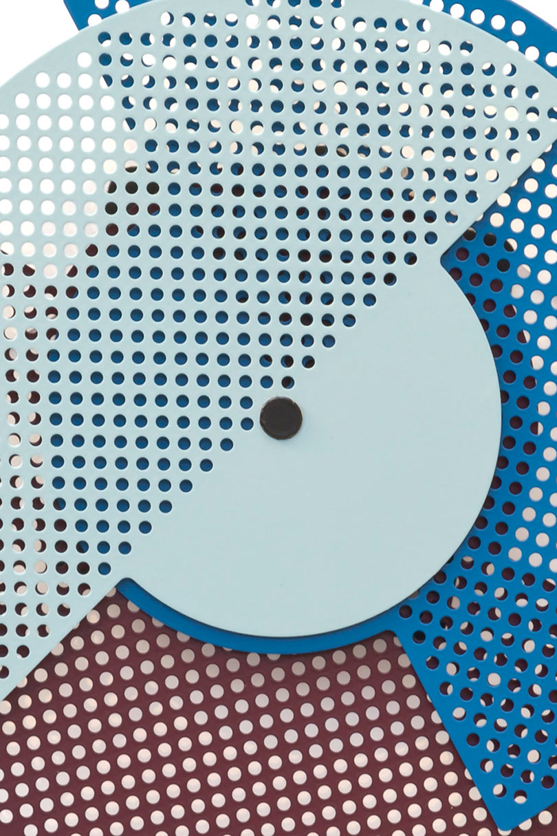 Graphic Time Abstract Clocks by Raw Color for Vij5-6