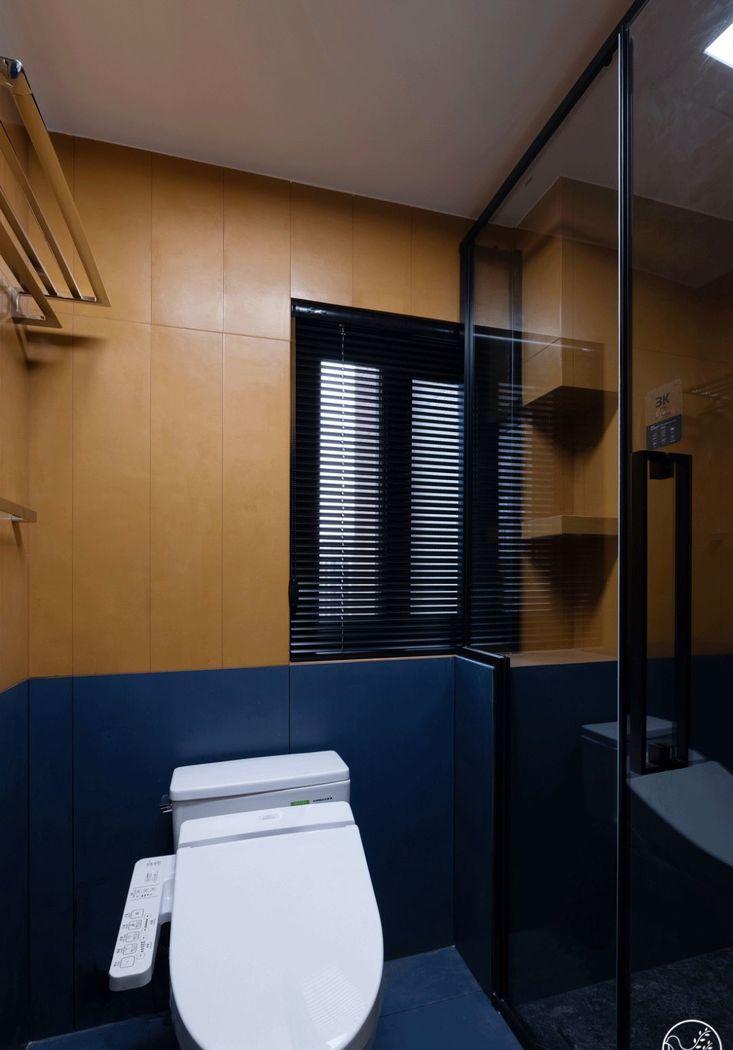 清羽设计丨平层丨粉色楼梯紫色墙壁酷炫星球-52