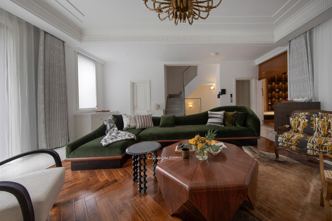 优雅咏唱,复古调的诗意生活丨紫苹果装饰集团-54