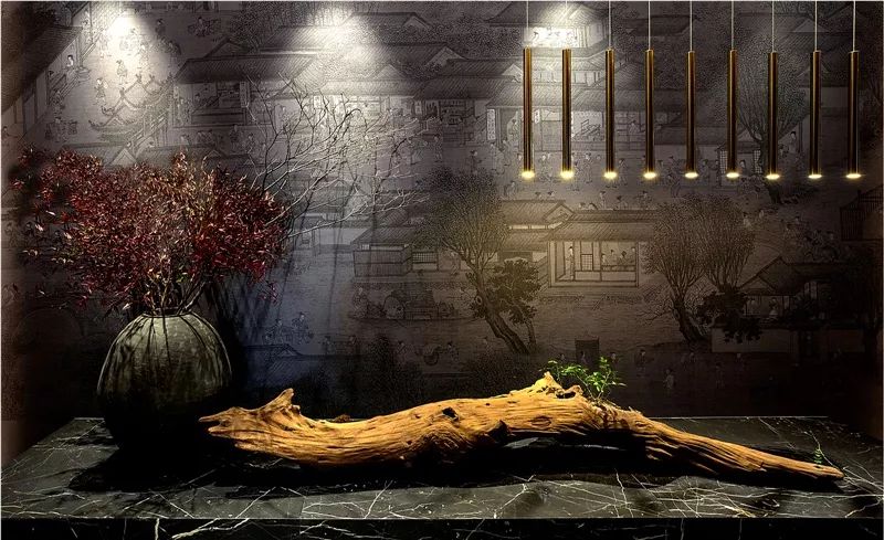 木石之盟——东方禅意与现代办公空间的完美融合-23