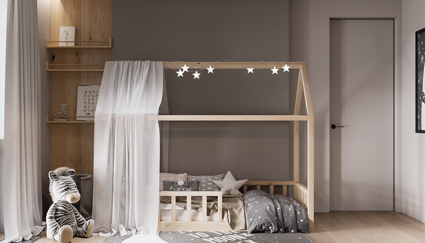 95㎡高级黑色系公寓设计 超多细节-14