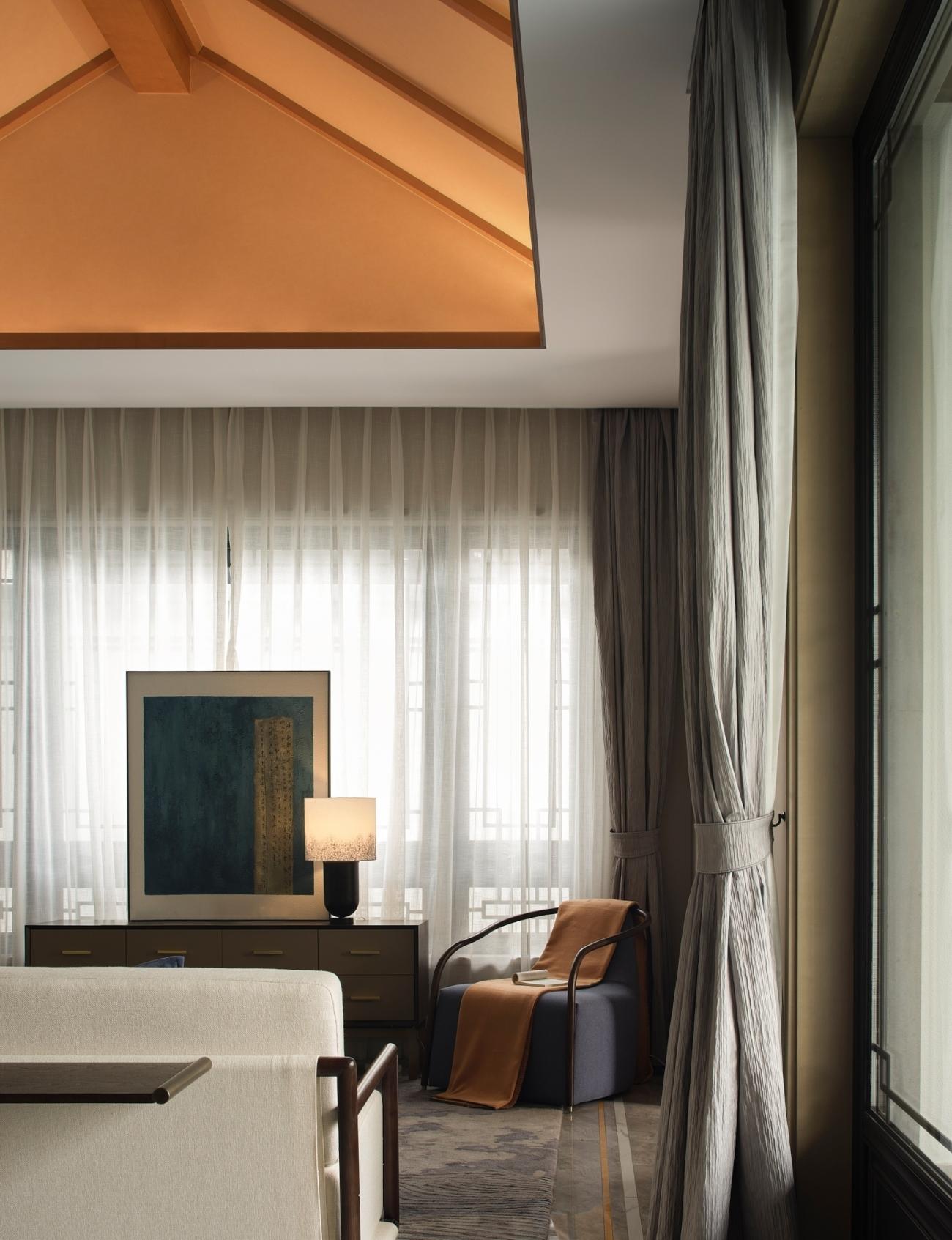 乌镇雅达乌镇临溪苑合院下叠样板间丨中国丨广州大朴艺术设计有限公司-9