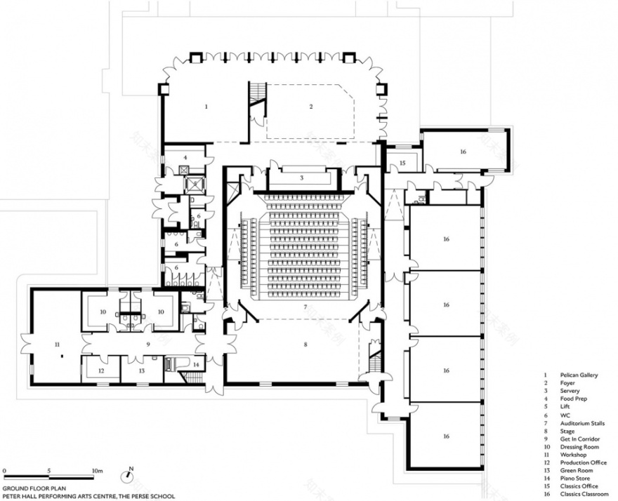 佩斯学校Peter Hall表演艺术中心-53
