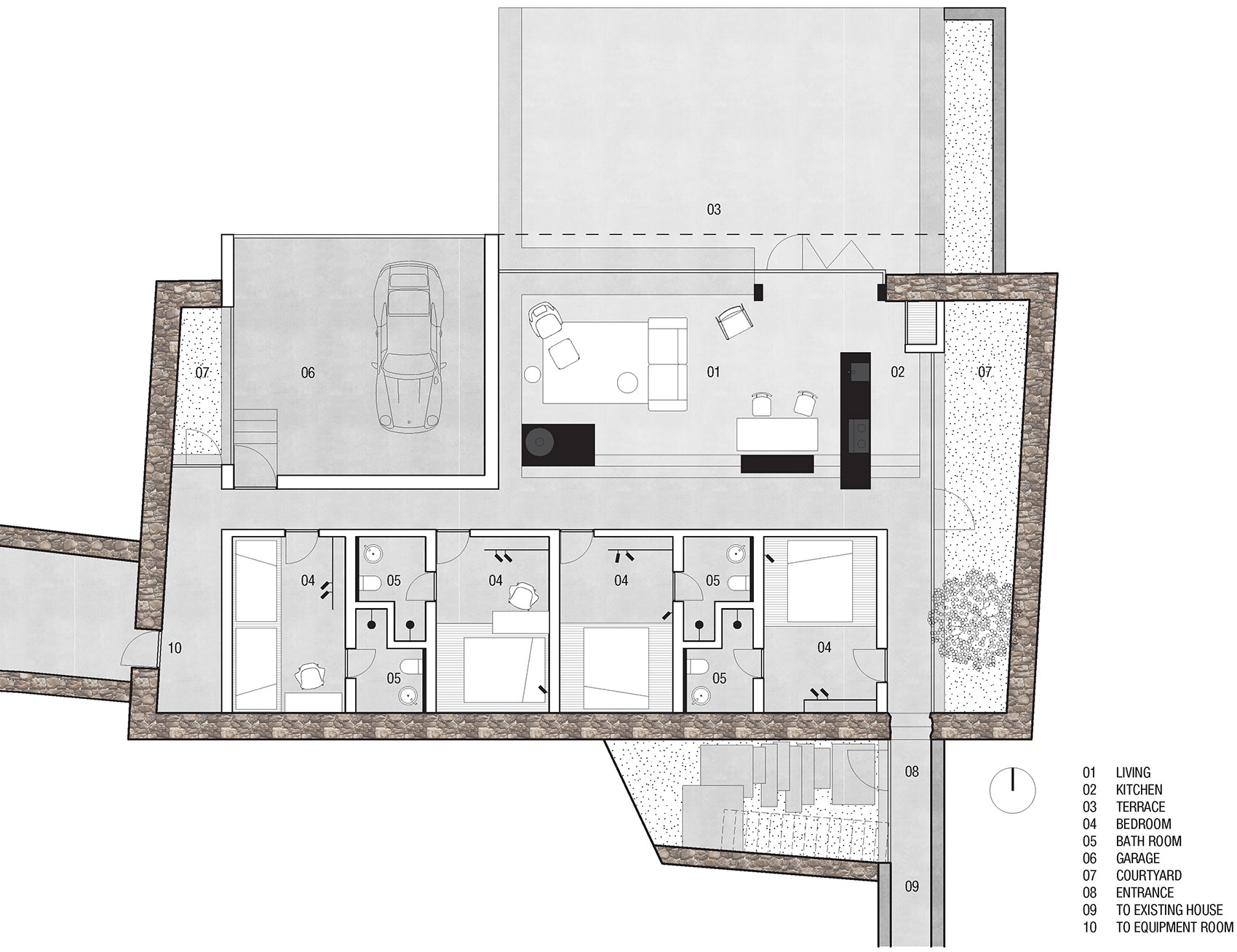 长城下的住宅，北京 / 木答答木建筑事务所-7
