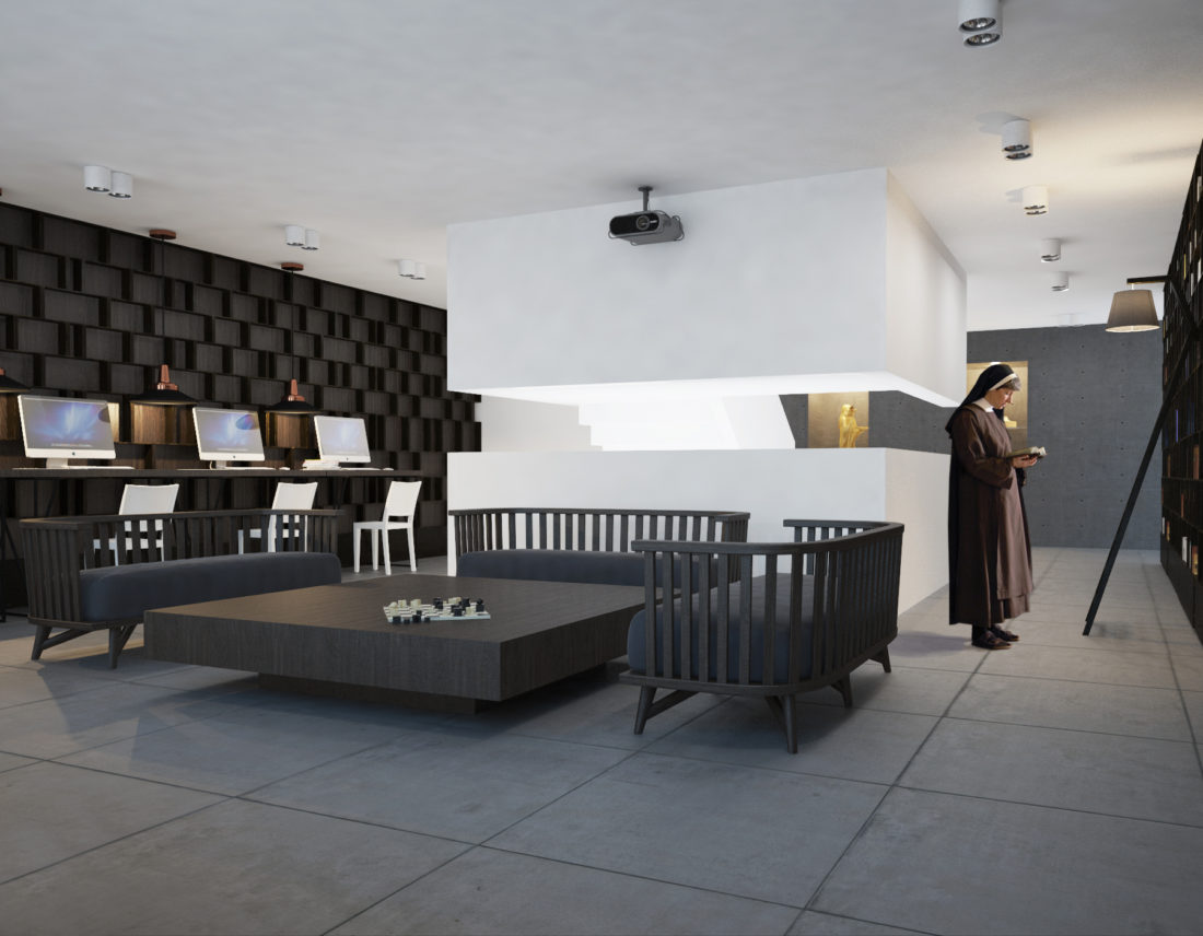 Jasnowska Interior Design |   Klasztor Sióstr Serafitek | Monastery of the Seraphitic Sisters-13