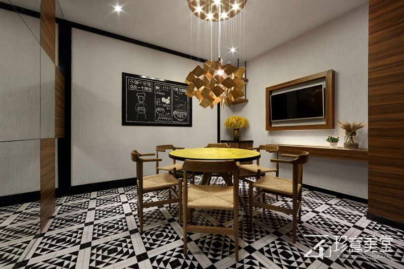 九毛九海口国贸店 | 2015 艾特奖餐饮空间设计入围之作-11