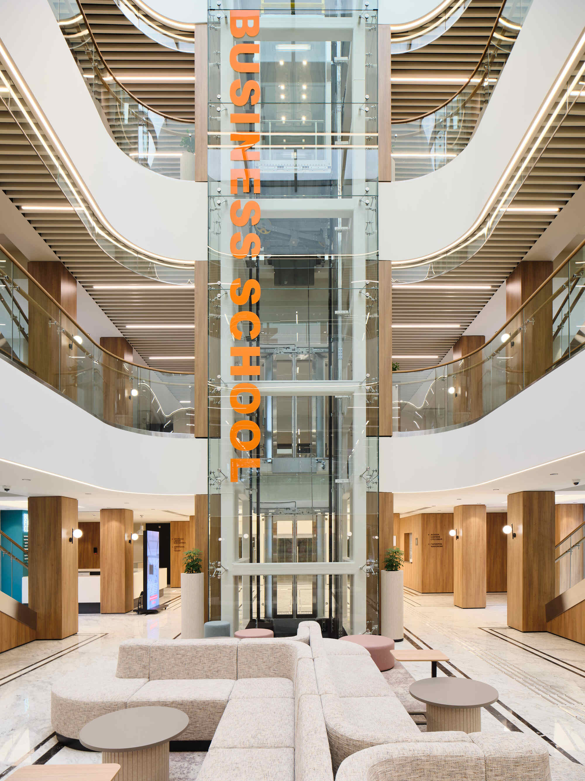 纳罗兹大学商学院丨哈萨克斯坦阿拉木图丨AGP Architects-34