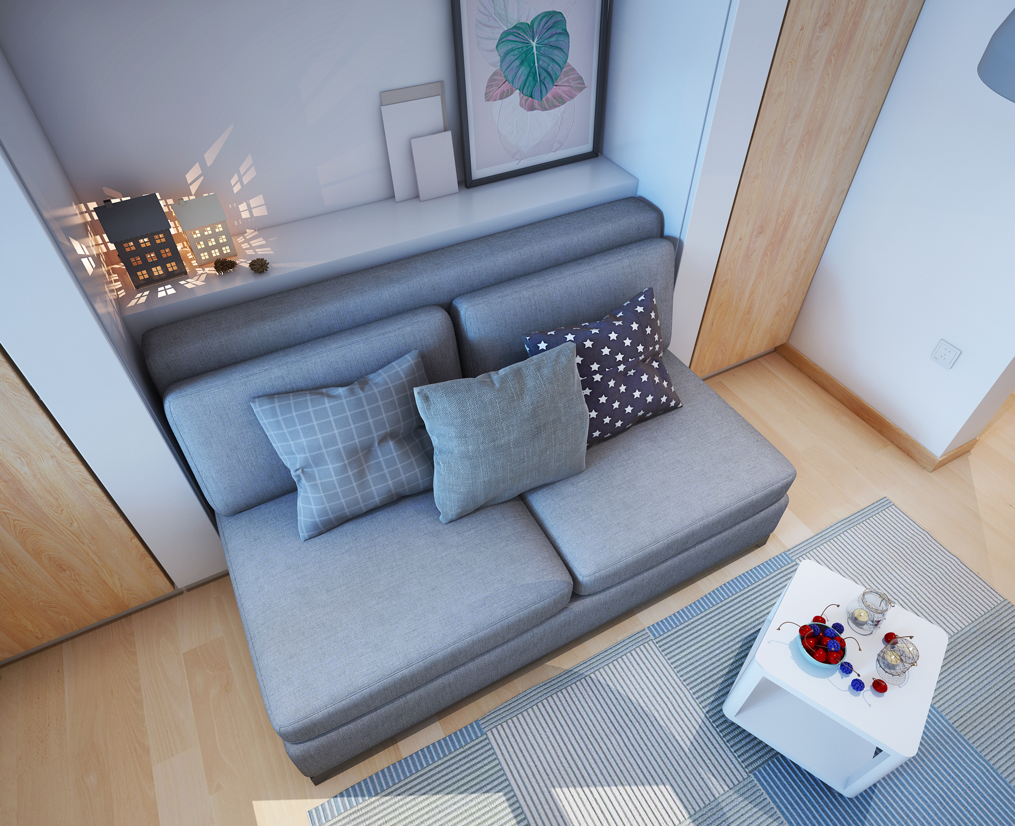 木系风打造自然家居，一家人的阅读梦想起航-36