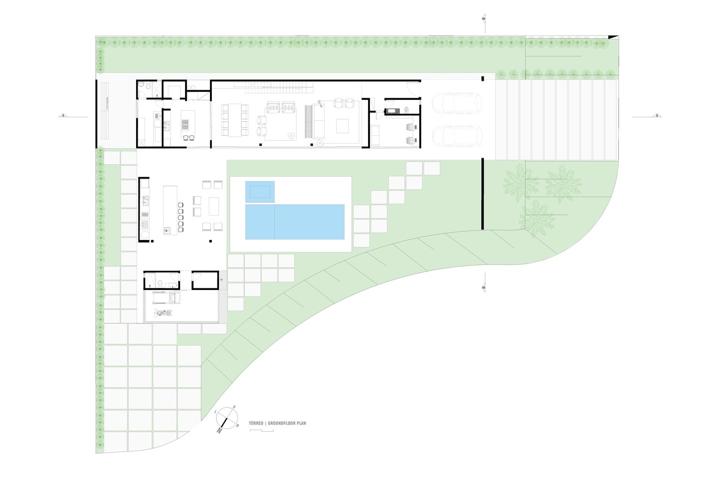 巴西 BT House | 钢构智能玻璃打造室内外一体空间-103