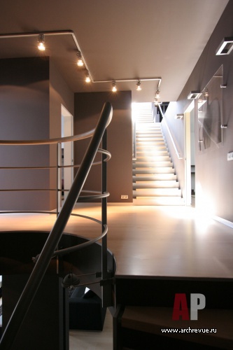 极简风格带泳池的顶层公寓室内设计丨Вишнепольская Юлия,Карцев Андрей等-16