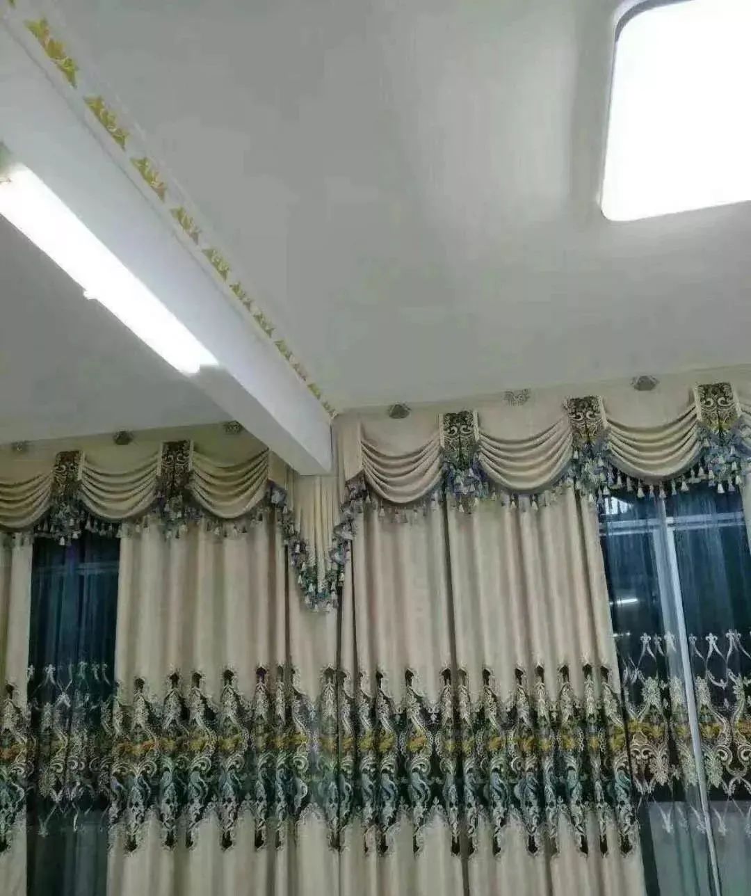 横梁户型窗帘设计解决方案丨网络-15