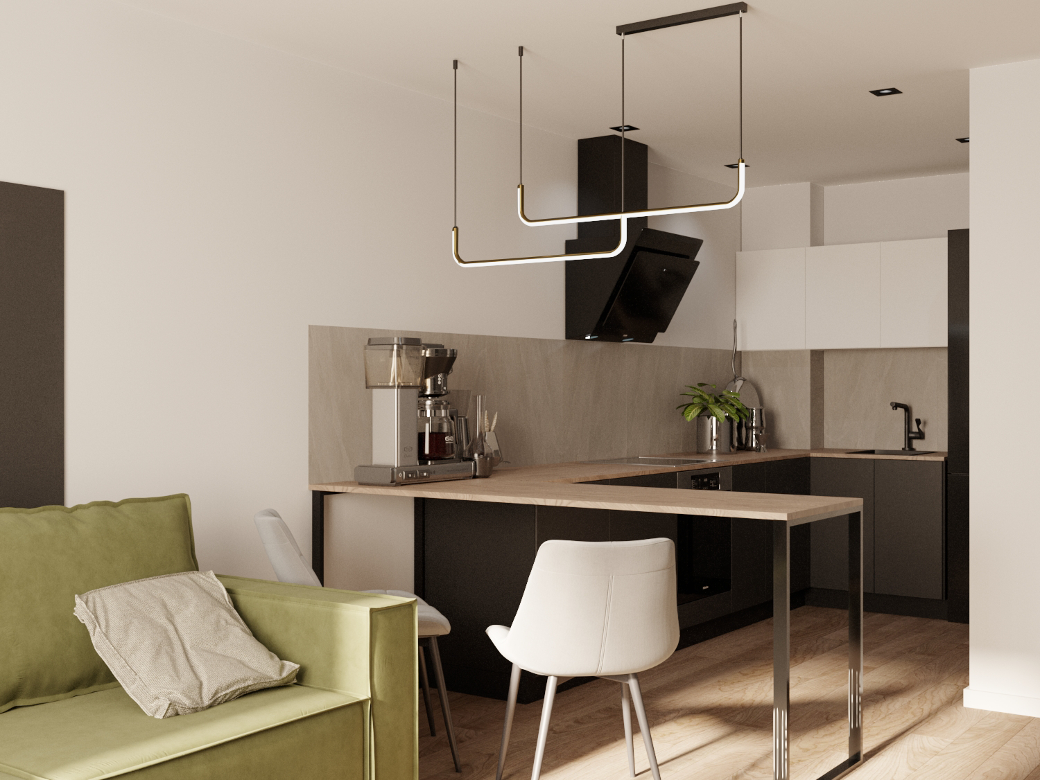 Дизайн проект квартиры под сдачу в аренду-0