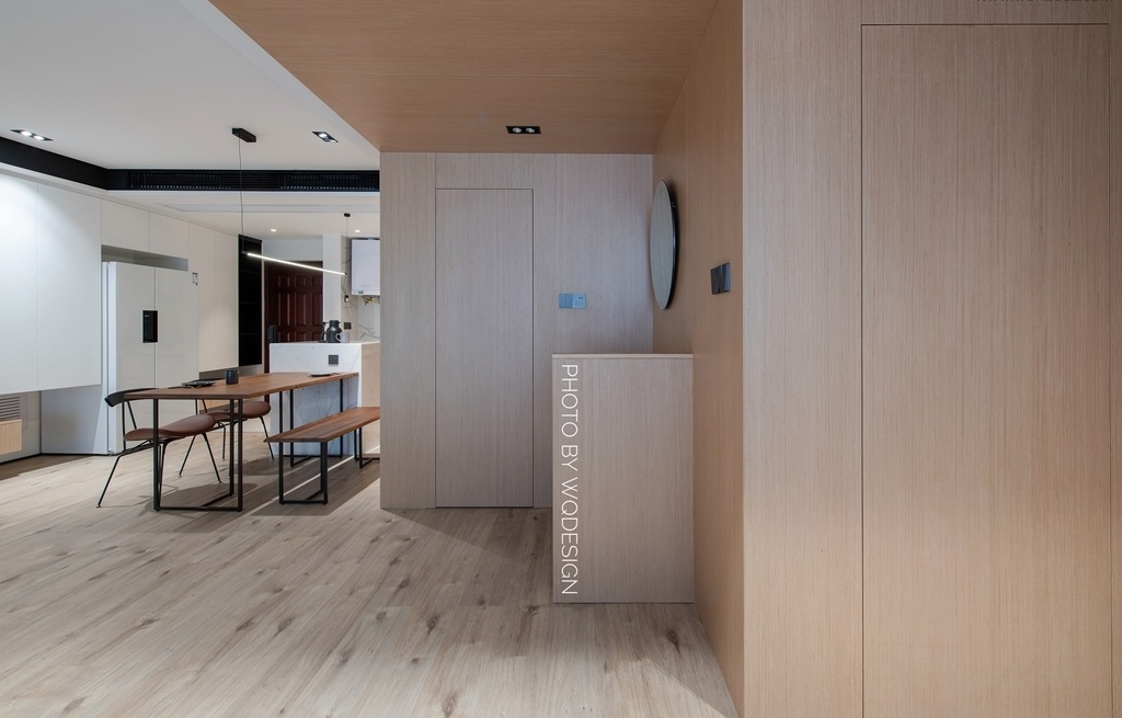 杭州江南国际城 105㎡原木极简空间设计-38