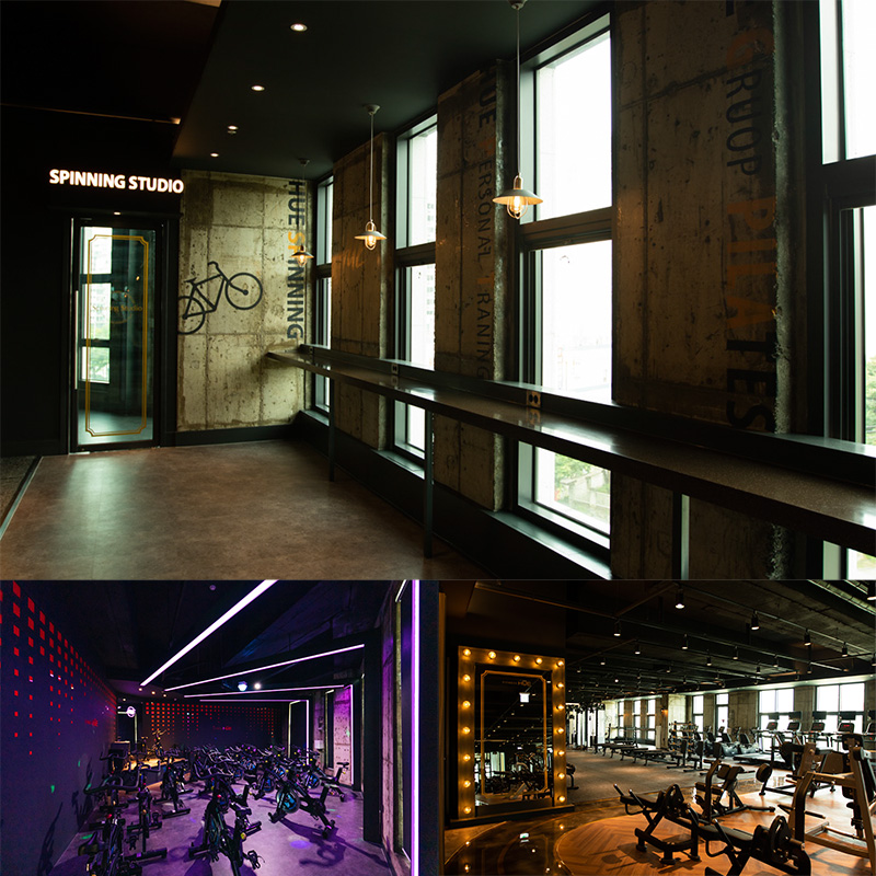 韩式现代风健身中心设计-1